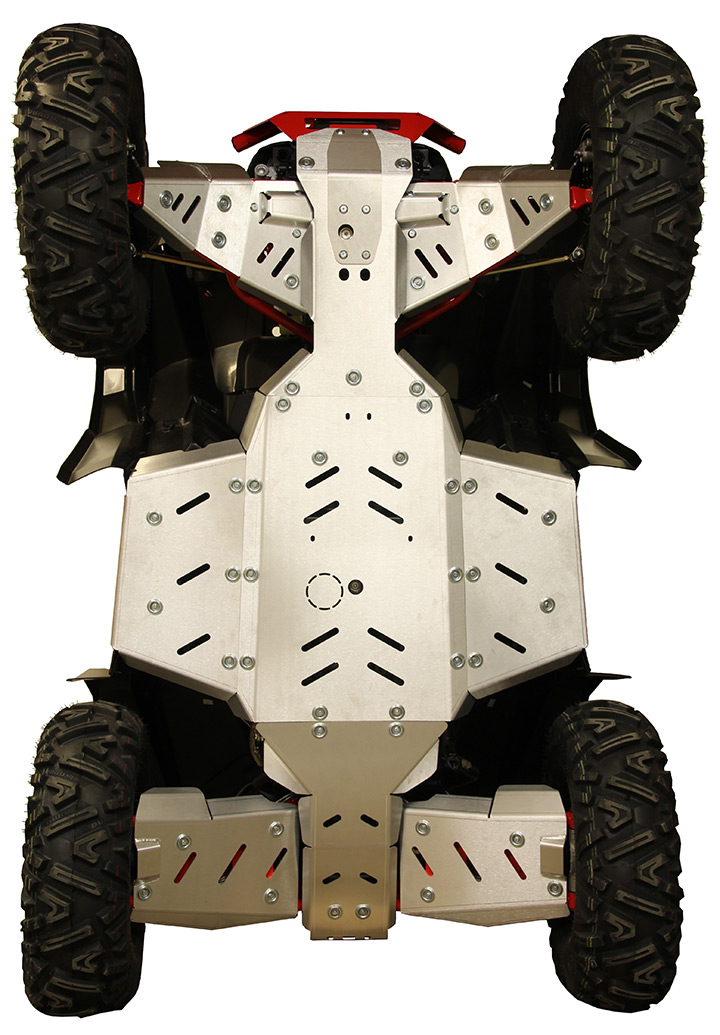 Skid Plate Full Set Aluminium Polaris Scrambler Xp 1000 S Iro