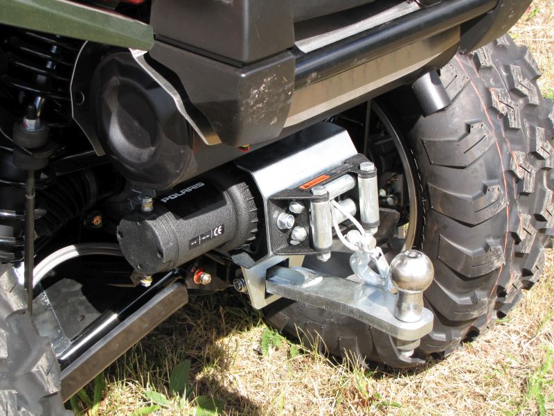 installing winch on polaris sportsman