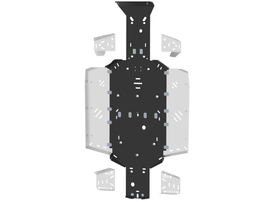 Skid plate full set (plastic) UFORCE 550 / 800 ( Tracker )