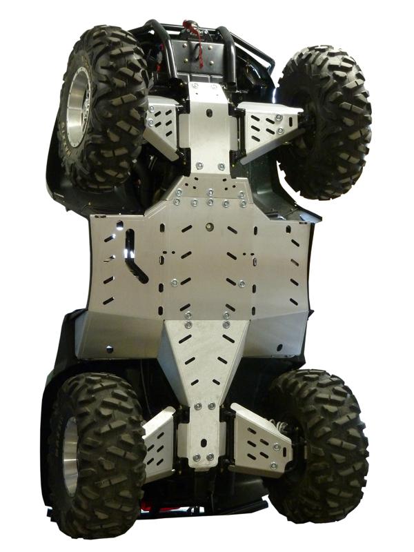 Skid plate full set (aluminium) Arctic Cat TRV 1000