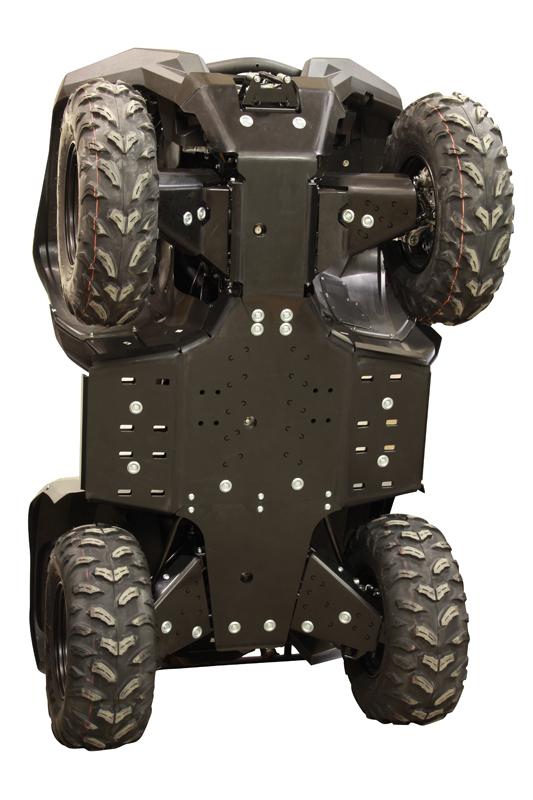 Skid plate full set (plastic)  Yamaha Grizzly 550 / 700 (-2013)