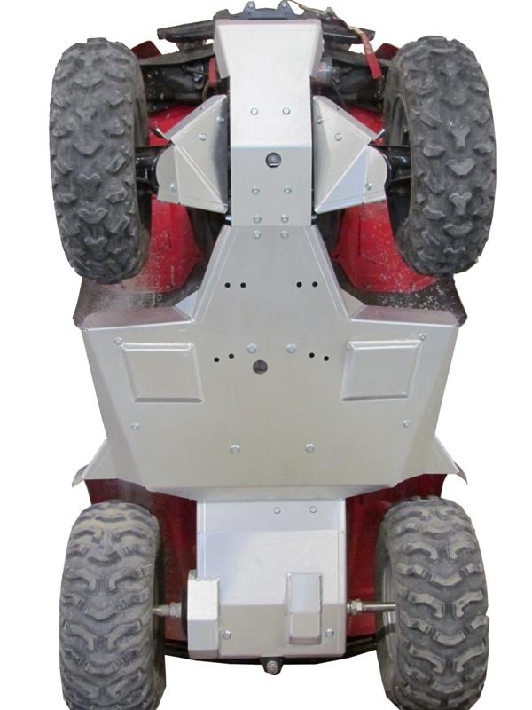 Skid plate full set (aluminium) Honda TRX 420 FE/FM (-2013)