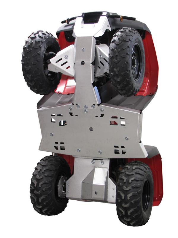 Skid plate full set (aluminium) Honda TRX 500 / 520 (2014+) Fourtrax Foreman 4x4