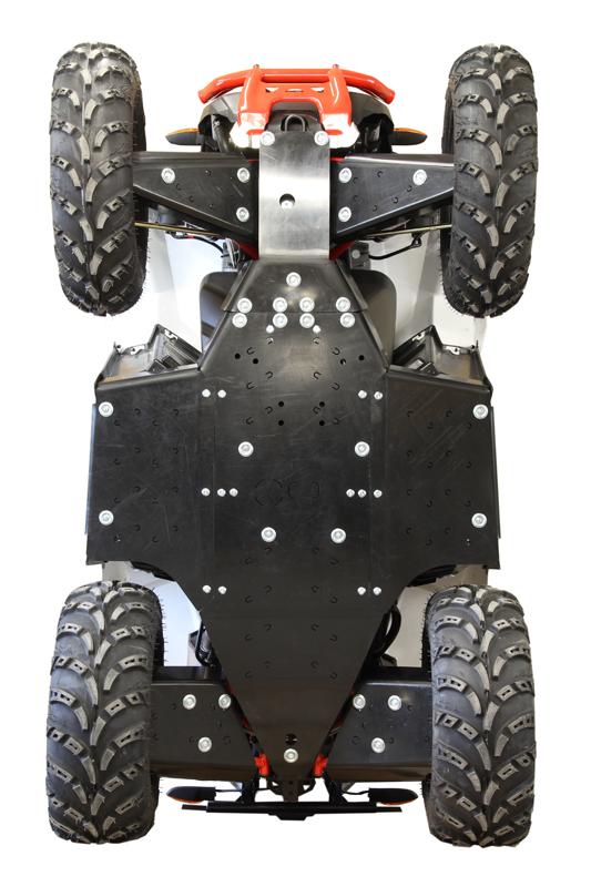 Skid Plate Full Set Plastic Polaris Scrambler 850 1000 15 2