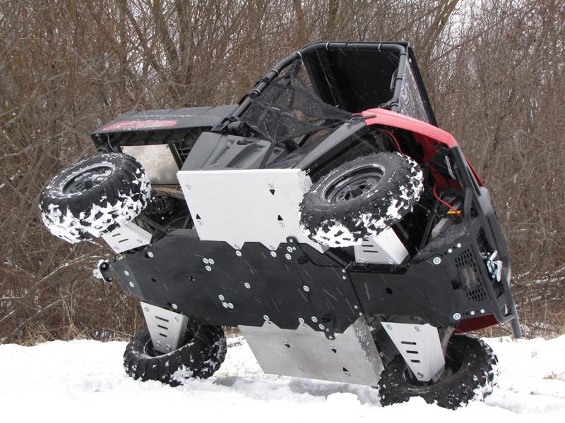 Skid plate full set aluminium/plastic Polaris Ranger 570 20152