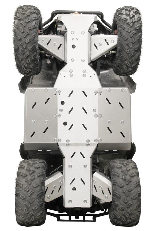 Skid plate full set (aluminium) AODES / ODES 800 ASSAILANT ZEUS