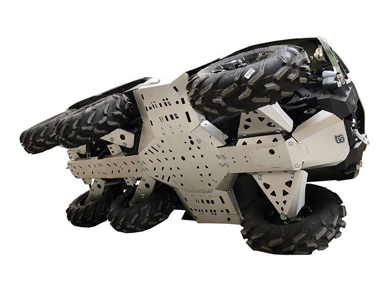 CanAm G2 Outlander 6x6 MAX - skid plate full set aluminium (2017-2018)