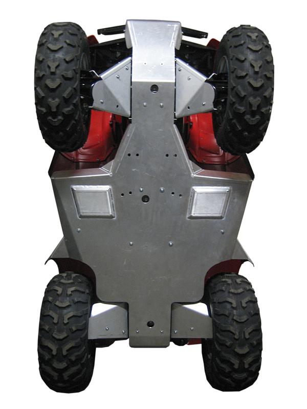 Skid plate full set (aluminium) Honda TRX 420 FA (-2013)