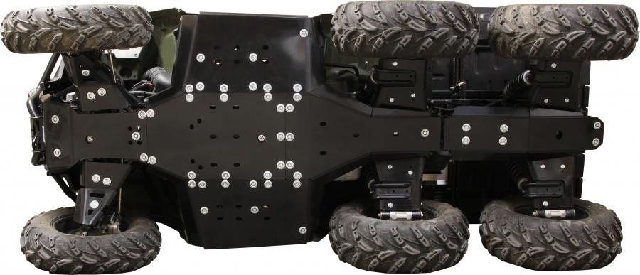 Skid plate full set (plastic) Polaris Sportsman 570 Big Boss 6x6 (MY2025+)