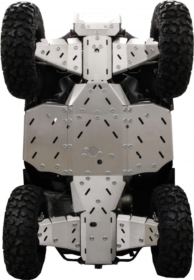 Skid plate full set (aluminium) Segway Snarler AT10 LW