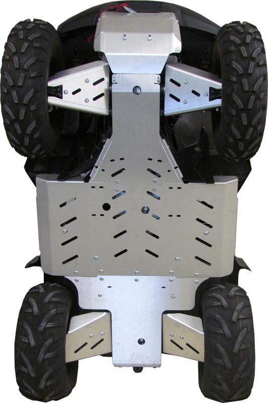 Skid plate full set (aluminium) Suzuki KingQuad 500/750 Axi (EPS)