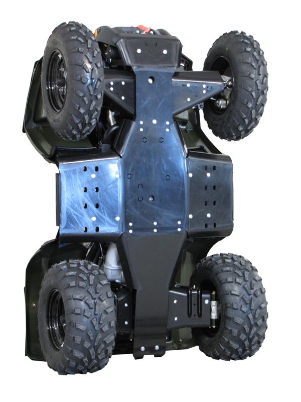 Skid plate full set (plastic) Polaris Sportsman 400 / 500 / 800 (2011+)