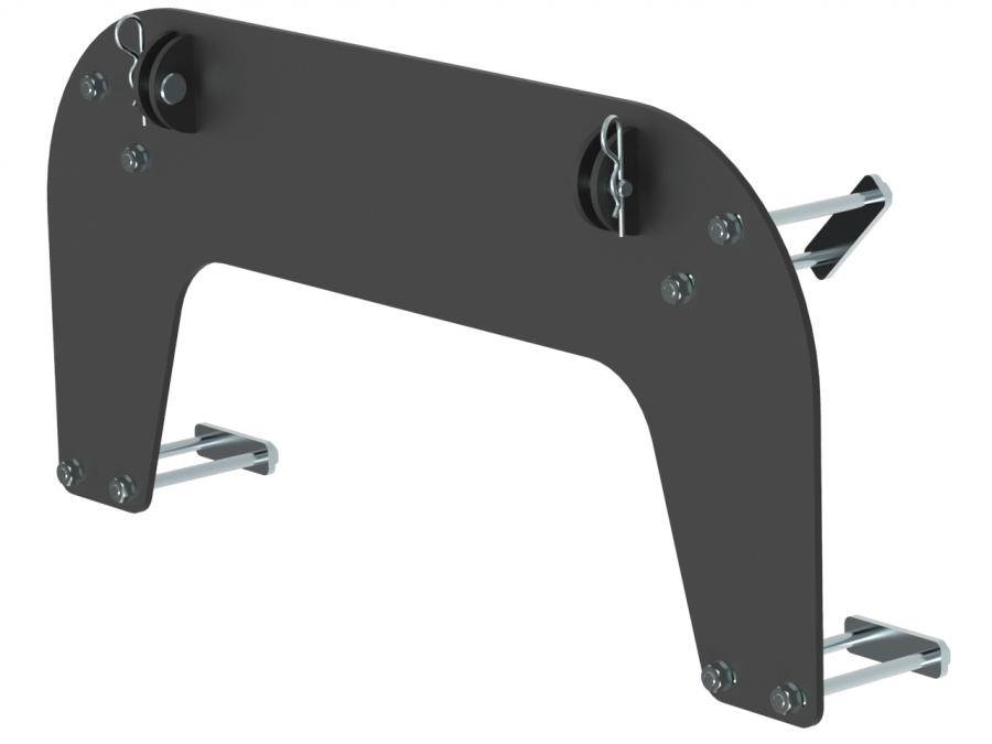 Mid-mount adapter Polaris Ranger 400 / EV