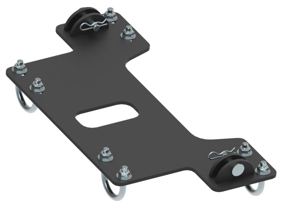 Mid-mount adapter Trapper 550/750 Hisun Tactic 550/750 2-Up