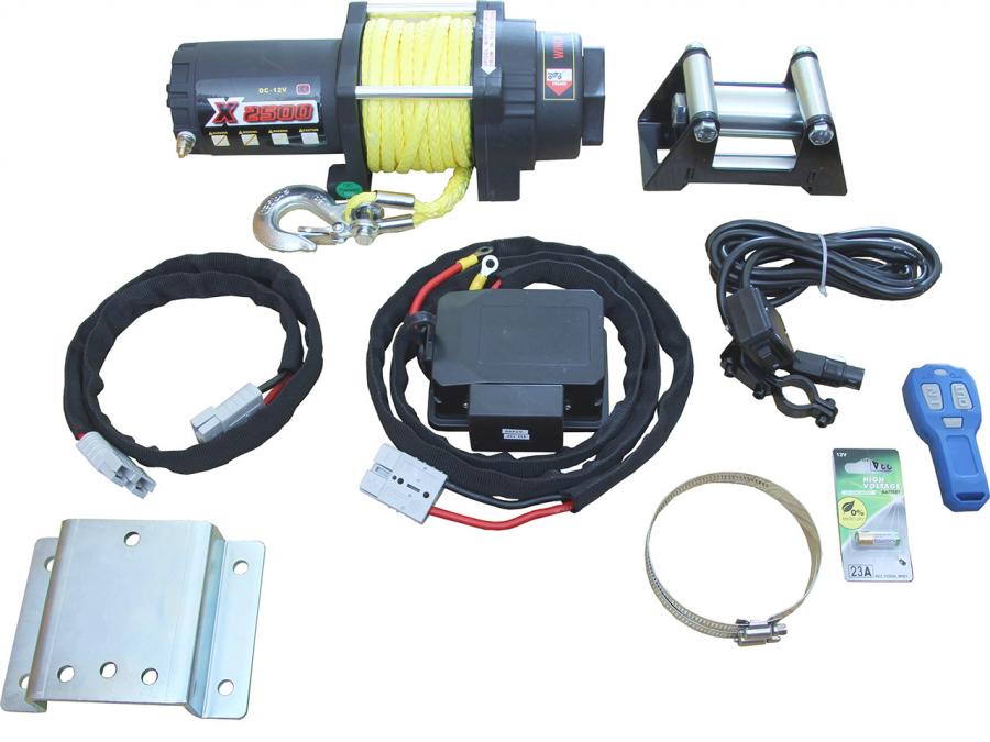 Electric winch package