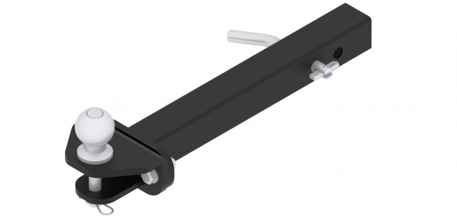 Hitch-ball mounting kit "LONG"  (Ranger)