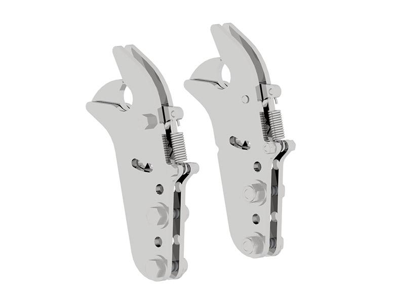 Latches, pair ( front mount system )