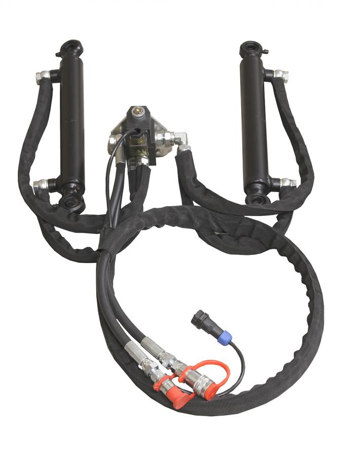 Hydraulic cylinders kit with solenoid(V-Plow 1500 turning)