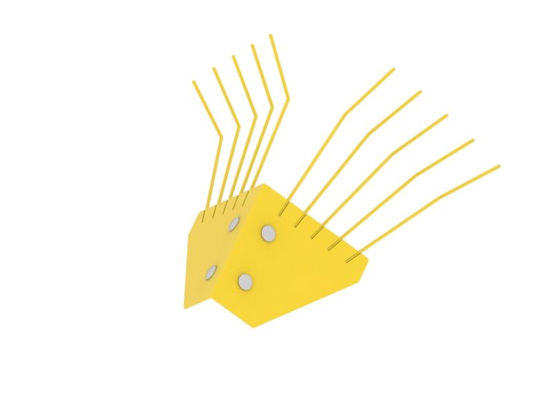 MOULDBOARD For receiver mount system potato harvester