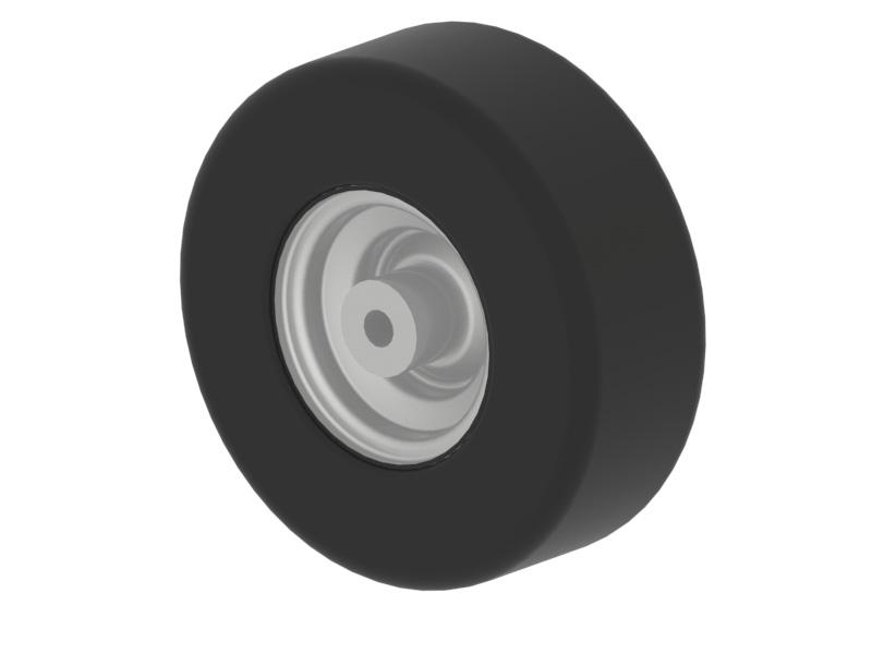 Wheel BLANKO 11x4.00-5/4 P607 TL  ( Sweeper collector )