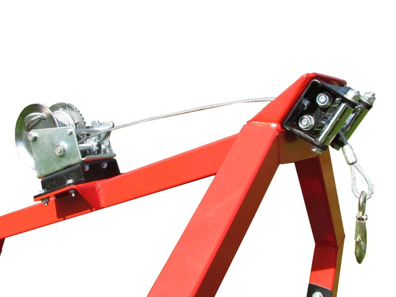 Manual winch 725 kg / 1600 lbs Iron Baltic