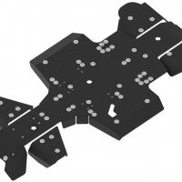 Skid plate full set (plastic) Kawasaki Brute Force KVF 650 / 750 (2008 - ...)