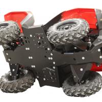 Skid plate full set (plastic)  Rancher IRS / Rubicon IRS Honda TRX 420 (IRS) / TRX 500 (IRS) / TRX 520 (IRS)