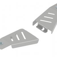 Al. Front A-arm guards (pair) Polaris RZR 570