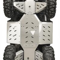 Skid plate full set (aluminium) GOES Cobalt / Iron