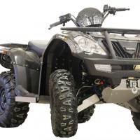 Skid plate full set (aluminium) GOES Cobalt / Iron