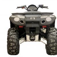 Skid plate full set (aluminium) GOES Cobalt / Iron