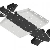 Skid plate full set (aluminium/plastic) Polaris General