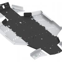 Skid plate full set (aluminium/plastic) CanAm Defender / Traxter