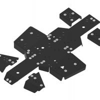 Skid plate full set (plastic) Linhai 500