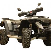 Skid plate full set (aluminium) Linhai M550L EPS