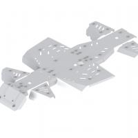Skid plate full set (aluminium) Segway Snarler AT6 L