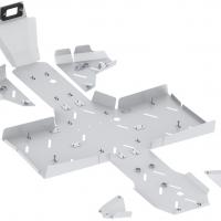 Skid plate full set (aluminium) AODES 650 S / 850 S / 1000 S