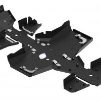 Skid plate full set (HDPE plastic) Segway Snarler AT5 S