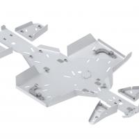 Skid plate full set (aluminium) Segway Snarler AT5 L