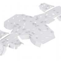 Skid plate full set (aluminium) Segway Snarler AT10 L