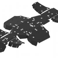 Skid plate full set (plastic) Segway Snarler AT10 LW