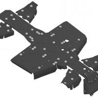 Skid plate full set (plastic) LONCIN X-WOLF 1000 (2025+)