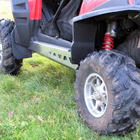 Skid plate full set (plastic) Polaris RZR 900 XP (-2014)