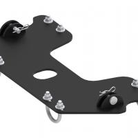 Mid-mount adapter Yamaha Grizzly / Kodiak