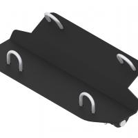 Mid-mount adapter Kawasaki Mule SX 4x4 (2017+)