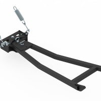 Mid-mount push tubes