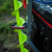 Hitch receiver rack
