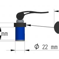 Eccentric clamp 22mm for CFMOTO
