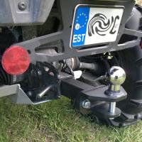 Hitch-ball mounting kit CanAm G2 & G3 Outlander CanAm G2 Renegade