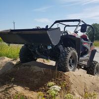 UTV Front-mount push tubes Quick attach